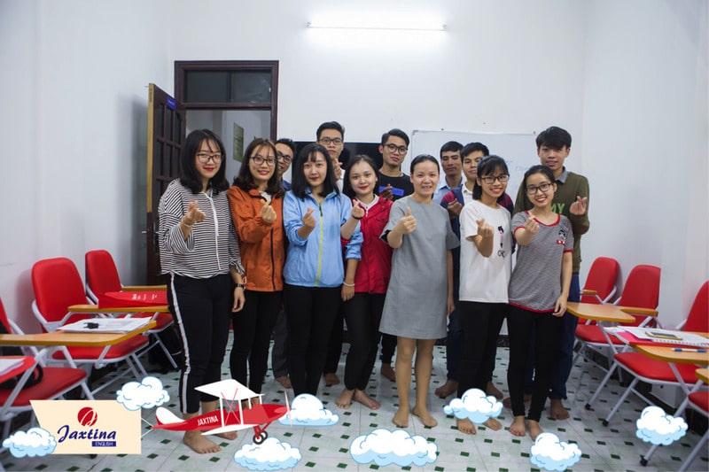 khai giảng tại jaxtina chiến thắng