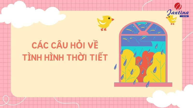 nói về thời tiết bằng tiếng anh