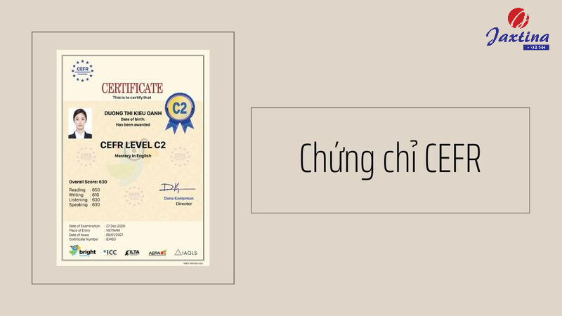 chứng chỉ Tiếng Anh