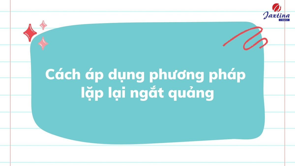 phương pháp học lặp lại ngắt quãng phương pháp học lặp lại ngắt quãng