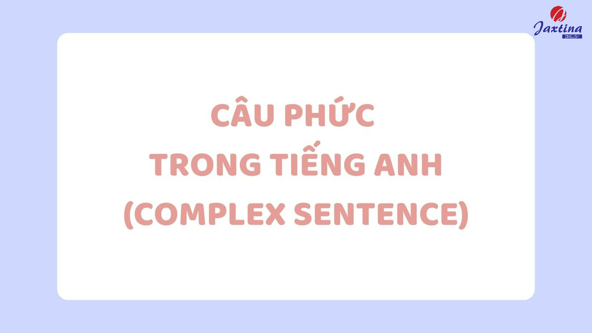 Câu phức trong Tiếng Anh là gì? Các loại câu phức Tiếng Anh