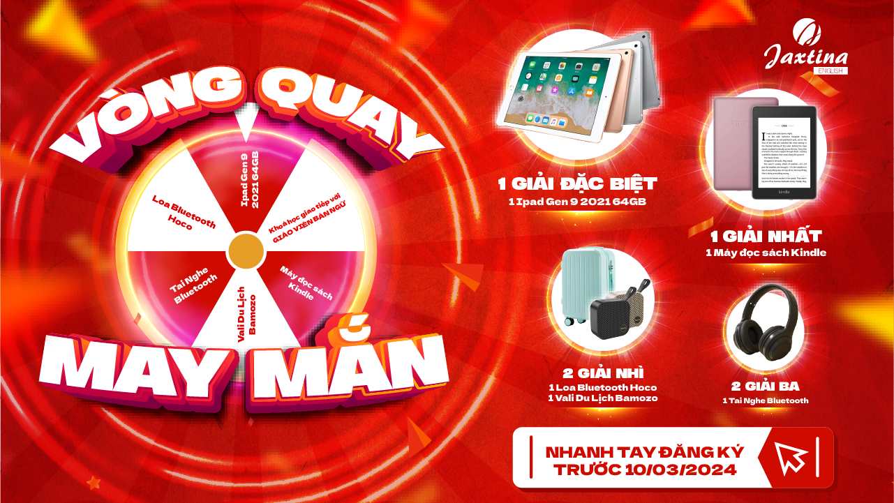 [Ưu đãi Tết] “Vòng quay may mắn – Rinh lộc đầu năm”