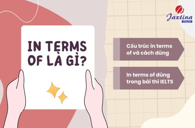 In terms of là gì? Cấu trúc và cách dùng trong câu