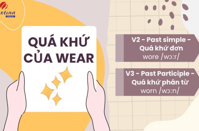 Quá khứ của Wear là gì? Cách dùng và bài tập vận dụng