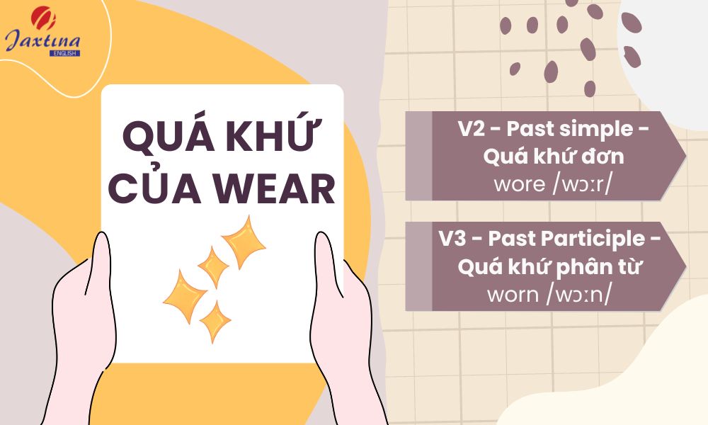Quá khứ của Wear là gì? Cách dùng và bài tập vận dụng
