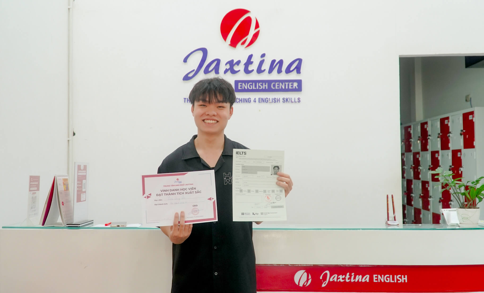 hoc vien tran quang dat 6.0 IELTS 1