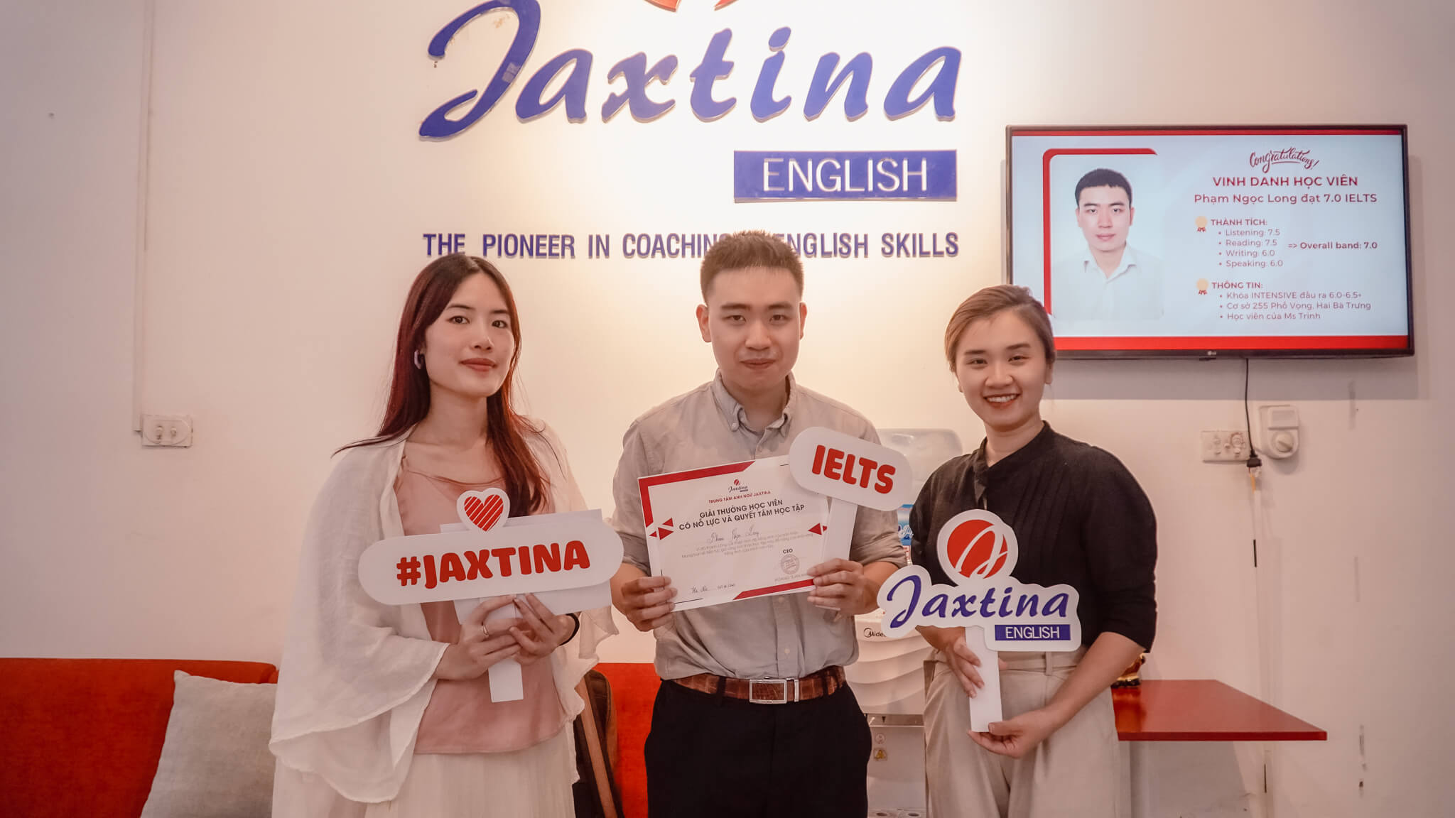long gui loi cam on toi jaxtina va co trinh