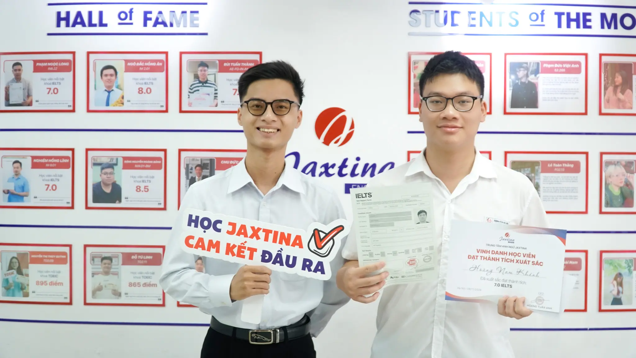 Nam Khánh Xuất Sắc Đạt Mục Tiêu 7.0 IELTS Chỉ Sau 4 Tháng Học Tại Jaxtina IELTS