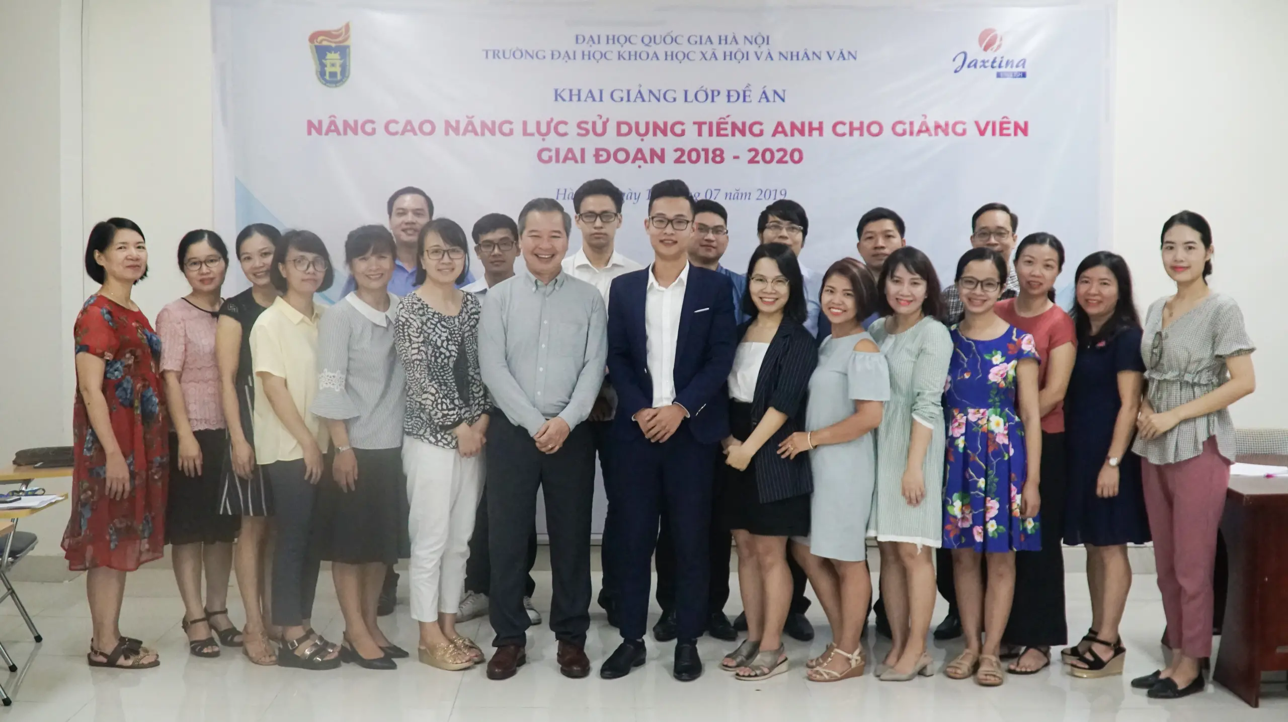 Jaxtina tổ chức đào tạo cho hơn 400 giảng viên trường Đại học  Khoa học xã hội và Nhân văn