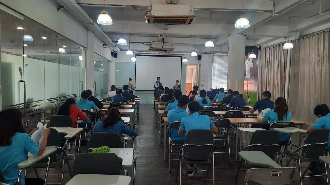 Hình ảnh lớp học tại Công ty TNHH Chí Hùng