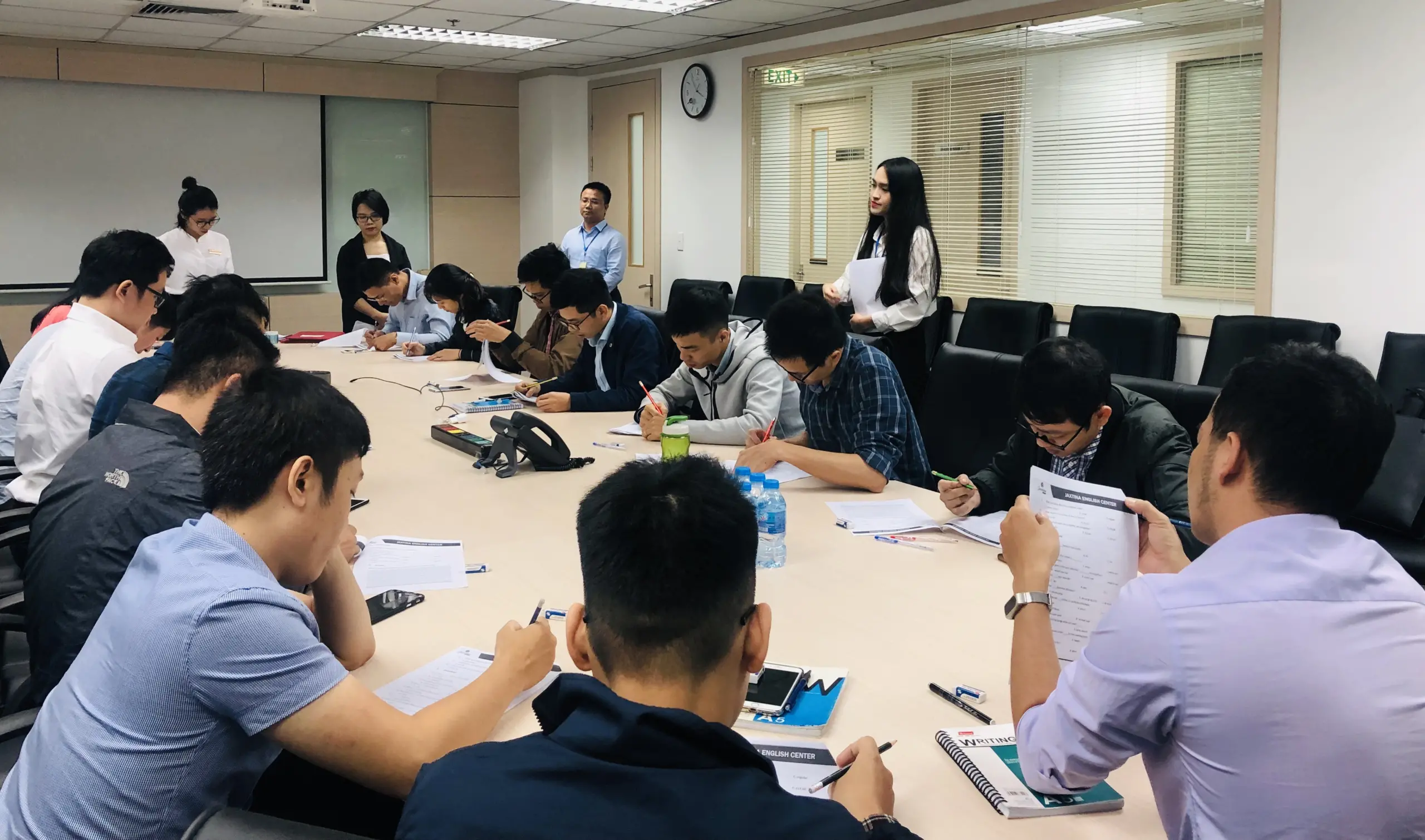 Jaxtina giảng dạy tại Công ty TNHH Yokogawa Viêt Nam