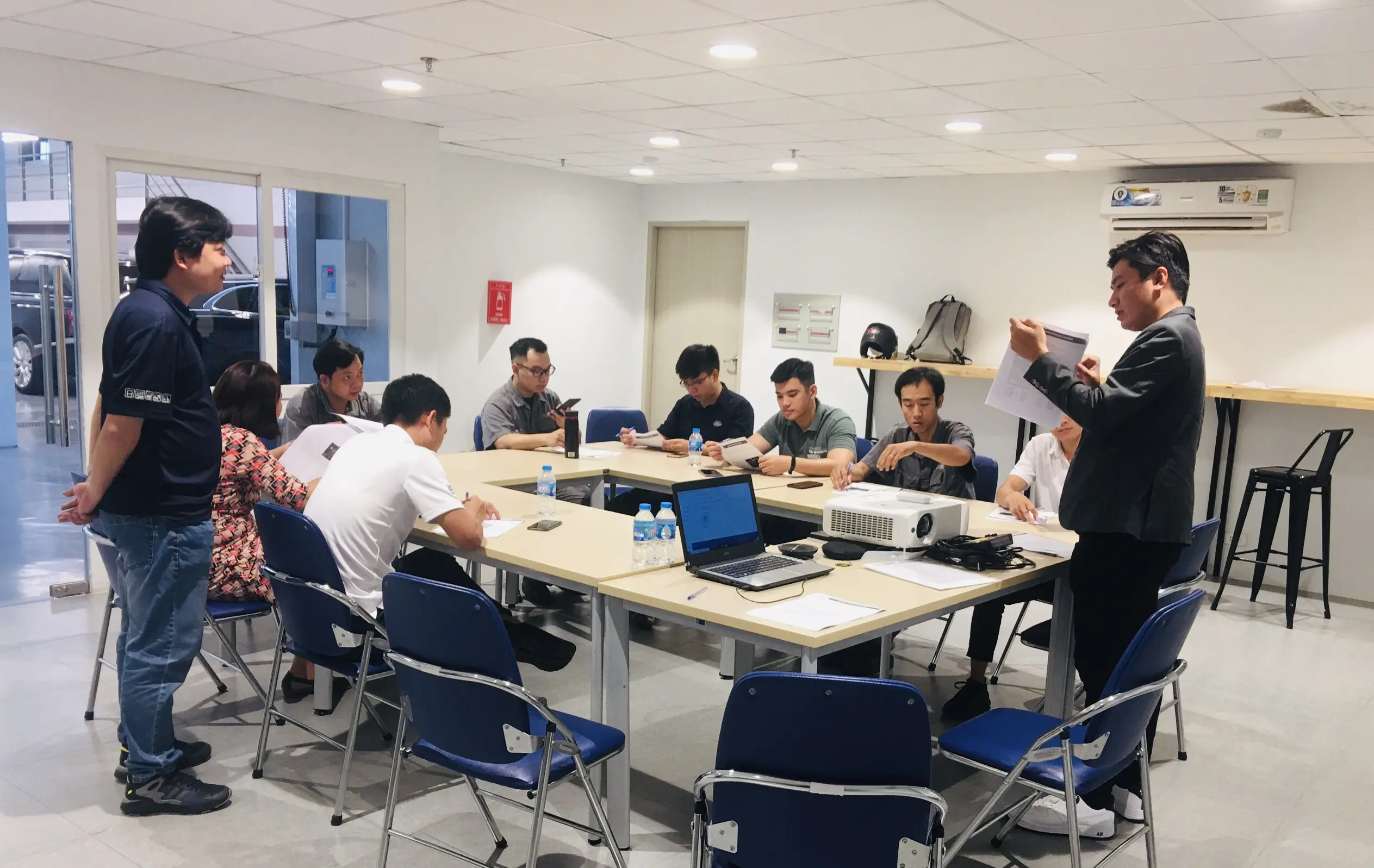 Hình ảnh lớp học tại Công ty Cổ phần Tập Đoàn Phú Thái
