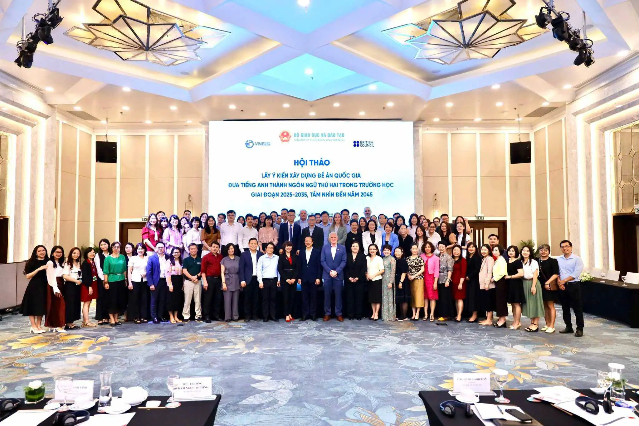 Jaxtina tham dự Hội thảo xây dựng Đề án Quốc gia: Đưa Tiếng Anh trở thành ngôn ngữ thứ hai trong trường học