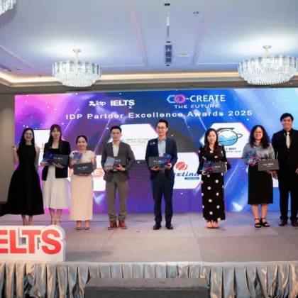 Jaxtina IELTS được vinh danh tại IDP Partner Excellence Awards 2025 – Cùng kiến tạo tương lai